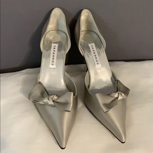 Caparros Silver Heels
